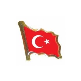 Vatan VT602 Dalgalanan Türk Bayrağı Rozeti