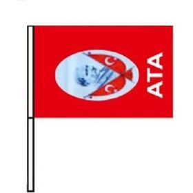 Vatan VT804 50 Li Çıtalı Atalı Kağıt Bayrak