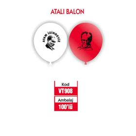 Vatan VT908 100'lü Atam İzindeyiz Balon