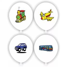 Vatan VT925 Taşıt Desenli 100'lü Balon