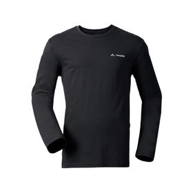 Vaude 06454 Uzun Kollu Logolu Siyah Erkek Sweatshirt