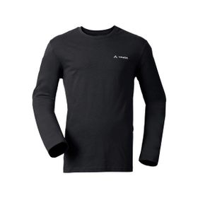 Vaude 06454 Uzun Kollu Logolu Siyah Erkek Sweatshirt