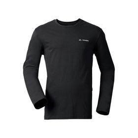 Vaude 06454 Uzun Kollu Logolu Siyah Erkek Sweatshirt