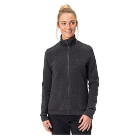 Vaude 42821 010 Siyah Skomer Fermuarlı Yün Kadın Ceket