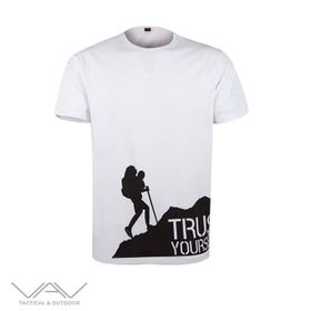 VAV Baseti-02 Beyaz Trust XS Yuv. Yaka Tişört