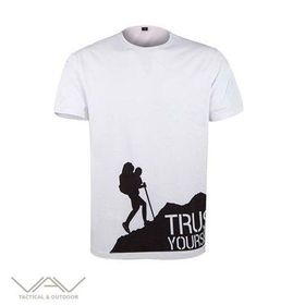 VAV Baseti-02 Beyaz Trust XS Yuv. Yaka Tişört