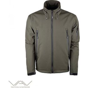 Vav Shell HT-04 XS Haki Softshell Mont