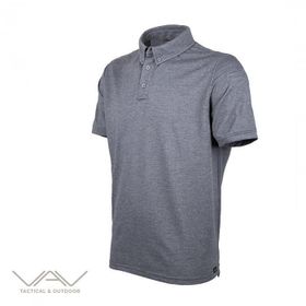 VAV Tlac-01 Koyu Füme XXS Polo Yaka Tişört