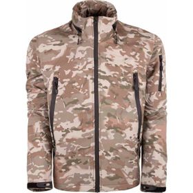 Vav Wear SHELLHT04 Haki Kamuflaj Tactical Softshell Erkek Outdoor Mont