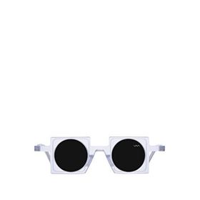 Vava BL0034 Crystal Matte Gri Asetat Erkek Güneş Gözlüğü