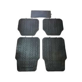 Vavka Audi A1 2010-2014 Araca Uyumlu Racing Track Siyah Oto Paspas Takımı