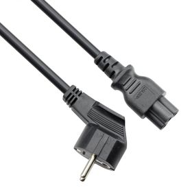 Vcom CE022-5.0 0.50MM2 Notebook 5.0 m Power Elektrik Kablosu