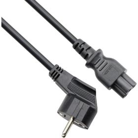 Vcom CE022-5.0 0.50MM2 Notebook 5.0 m Power Elektrik Kablosu