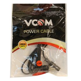 Vcom CE033-1.8 mt Amerikan Uçlu Teyp Power Kablosu