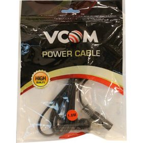 Vcom CE033-1.8 mt Amerikan Uçlu Teyp Power Kablosu