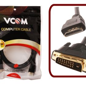Vcom CG481G 1.8 mt HDMI-DVI Çevirici