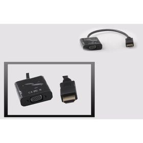 Vcom CG591-B-0.15 Siyah Hdmi Erkek To Vga Dişi Dönüştürücü