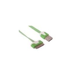 Vcom CU272FS Iphone 4 1mt Yeşil Ledli Kablo