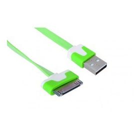 Vcom CU272FS Iphone 4 1mt Yeşil Ledli Kablo