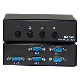 Vcom DD174 4-1 Port Manuel 350 Mhz Metal Vga Switch