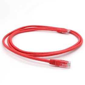 Vcom NP611B-R-1.0 Cat6 1.0MT Kırmızı Utp Patch Kablo