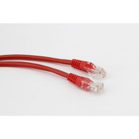 Vcom NP611B-R-2.0 Cat6 2.0MT Kırmızı Utp Patch Kablo