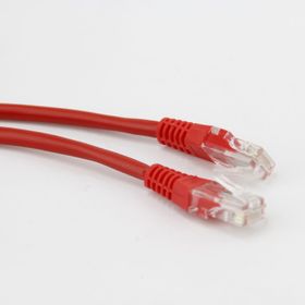 Vcom NP611B-R-5.0 Cat6 5.0MT Kırmızı Utp Patch Kablo