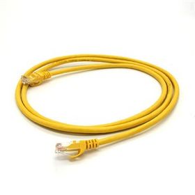 Vcom NP611B-Y-2.0 Cat6 2.0MT Sarı Utp Patch Kablo