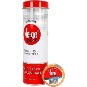 Ve-Ge 12'li Selefon Ets Metal Kutu 12 mm 10 mt Bant