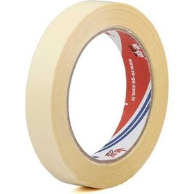 Ve-Ge 18 mm 30 mt Bej Krepe Kağıt Tabanlı GP Maskeleme Bandı