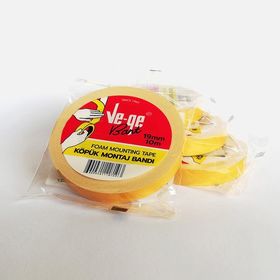 Ve-Ge 19 mm x 10 m Köpük Montaj Bandı