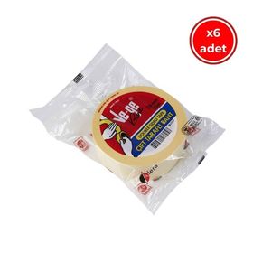 Ve-Ge 36 mm 25 mt 6 Adet İz Bırakmaz Çift Taraflı Bant