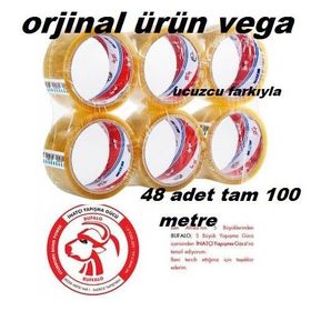 Ve-Ge 45x100 Şeffaf Bufalo Koli Bandı