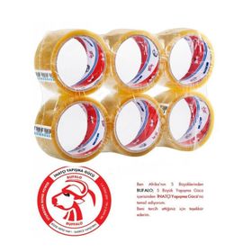 Ve-Ge 45x100 Şeffaf Bufalo Koli Bandı