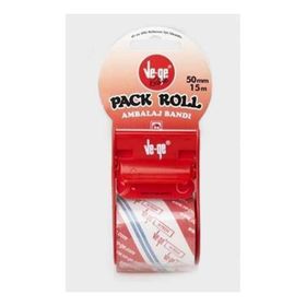 Ve-Ge 50x15 Pack Roll Mavi Bant