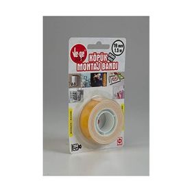 Ve-Ge BA5000190015-3AC 19 mm x 1.5 m Köpük Ağır Montaj Bandı