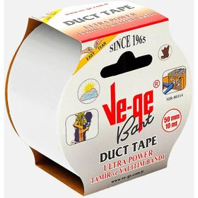 Ve-Ge Duct Beyaz 50 mmx10 m Tamir Bantı