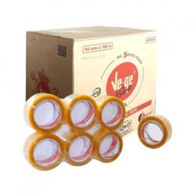 Ve-Ge Fil Şeffaf 45x100 mt 48 Adet Koli Bandı