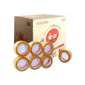 Ve-Ge Fil Şeffaf 45x100 mt 48 Adet Koli Bandı