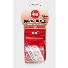 Ve-Ge Handy Pack Bant Kesicili 48x40 4'lü Şeffaf Koli Bandı