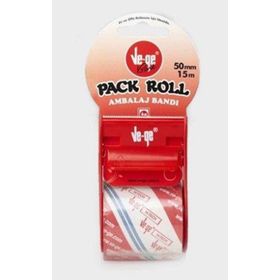 Ve-Ge Handy Pack Bant Kesicili 48x40 4'lü Şeffaf Koli Bandı