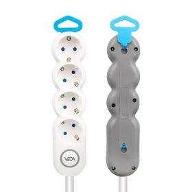 Vea Ve-2S4s 4Lu 1.5 mt Kablolu Anahtarlı Grup Priz