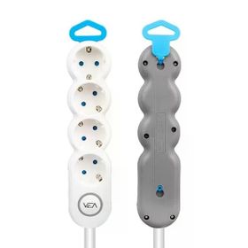 Vea Ve-2S4s 4Lu 1.5 mt Kablolu Anahtarlı Grup Priz