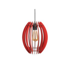 Vedemo Plywood Ahşap Tekli Avize