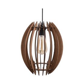 Vedemo Plywood Ahşap Tekli Avize