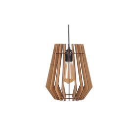 Vedemo Tekli Sarkıt Diamond Rustik Ahşap Avize