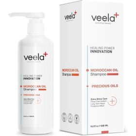 Veela Aşırı Yıpranmış Saçlar İçin 500 ml Yenileyici ve Onarıcı Moroccan Oil Shampoo Nem Bakım Şampuanı