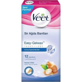 Veet 12'lİ Hassas Profesyonel Sır Ağda Bandı