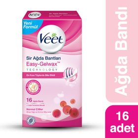 Veet 16'lı Bikini Ve Koltuk Altı İçin Ağda Bandı