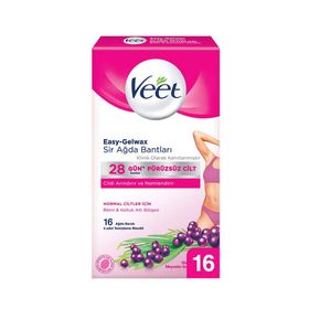 Veet 16'lı Bikini Ve Koltuk Altı İçin Ağda Bandı